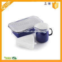 Eco Friendly Non Slip Construction Capuchons en silicone Silicone Stretch Fresh Cover